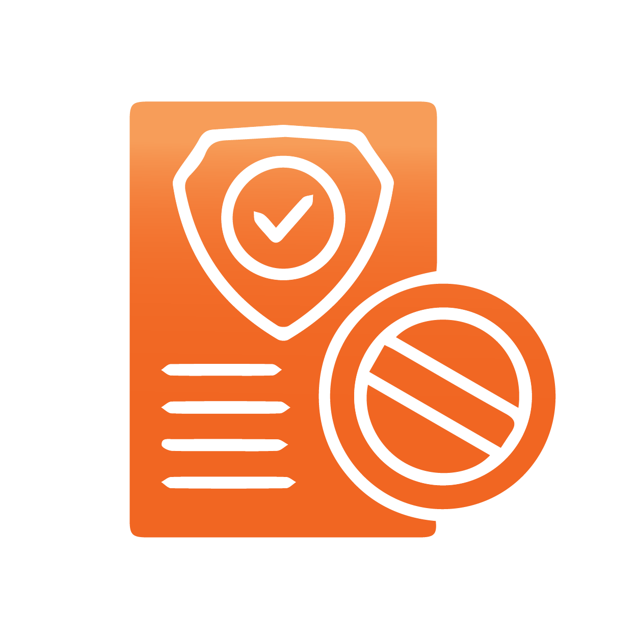 Rights and Restrictions Icon